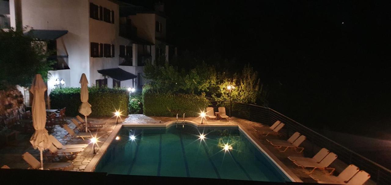 Hotel Aglaida Apartments Tsagarada Bagian luar foto