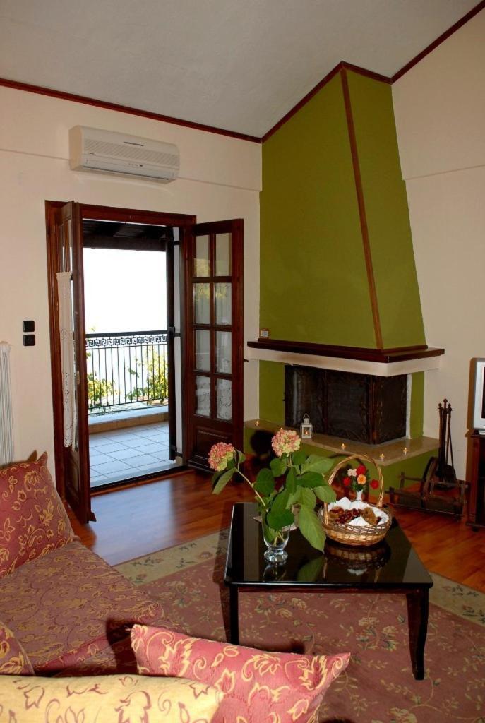 Hotel Aglaida Apartments Tsagarada Bagian luar foto