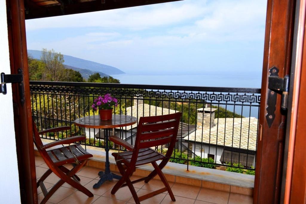 Hotel Aglaida Apartments Tsagarada Bagian luar foto