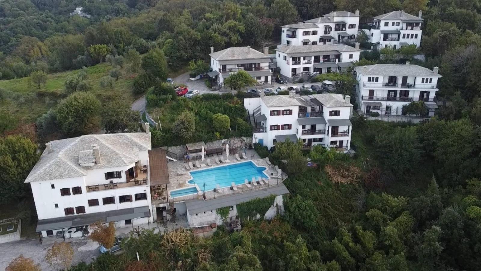 Hotel Aglaida Apartments Tsagarada Bagian luar foto